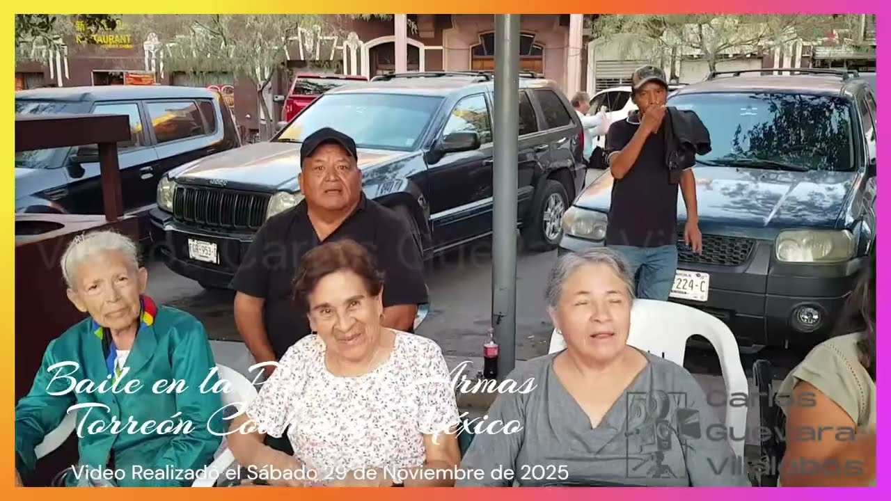 Tradicional Baile de los Sábados, Plaza de Armas Torreón Coahuila México 