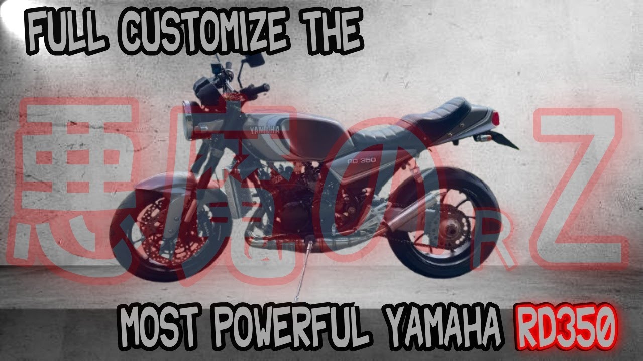 【モトブログ】#悪魔のZ!   ZはZでも #RZ350  #RD350 #YAMAHA #FullCustom