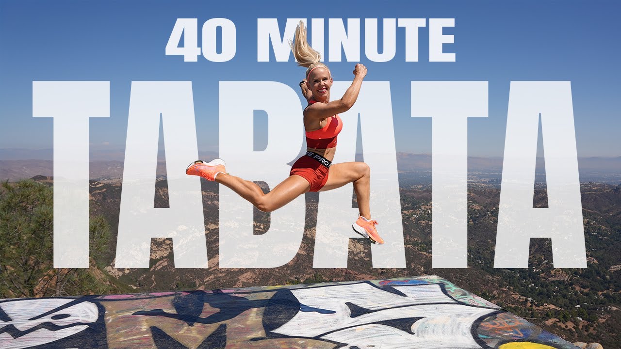 40 MINUTE TABATA HIIT | High Impact Cardio | Ab Finisher | Intense Workout!