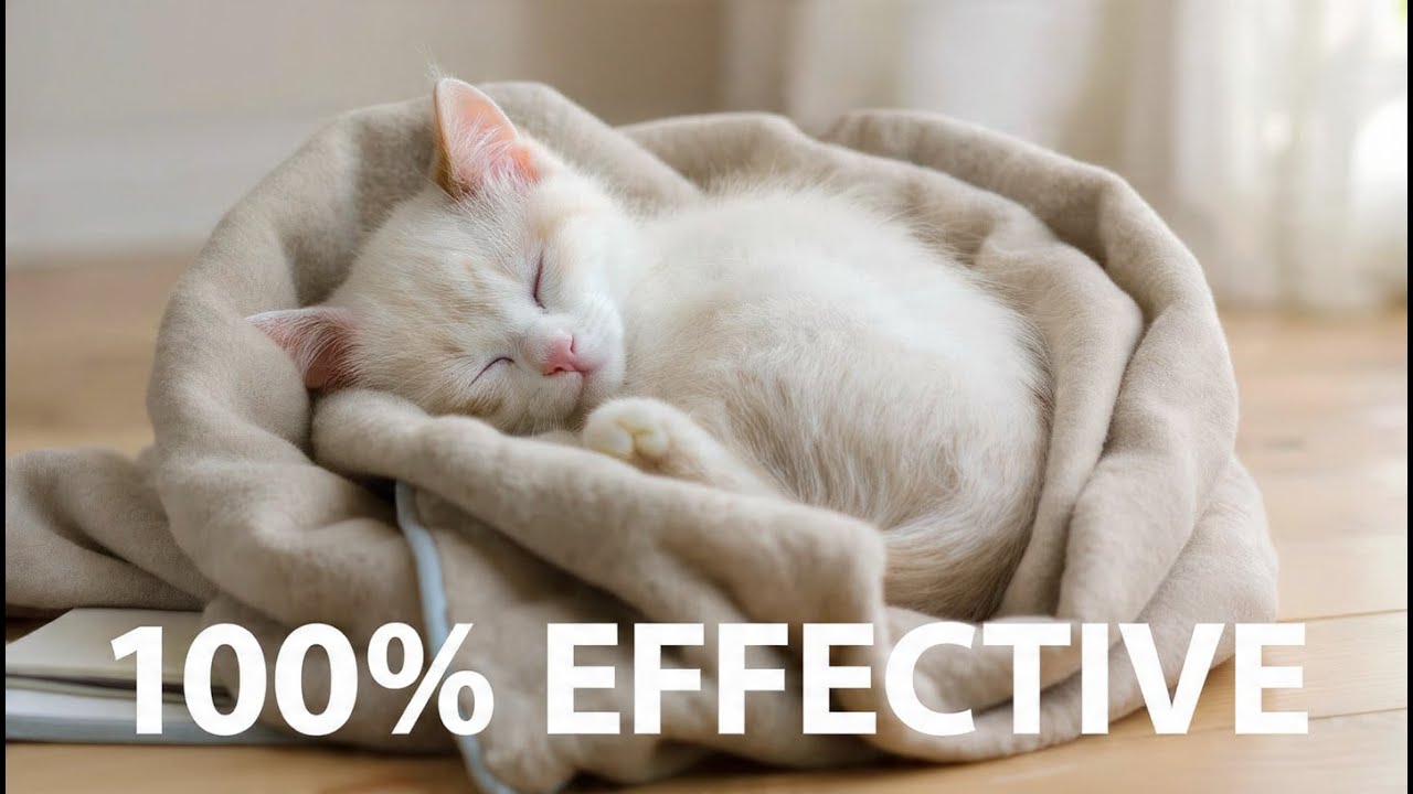 Music for Cats to Sleep & Relax 💤 (Instantly Calms Anxiety)