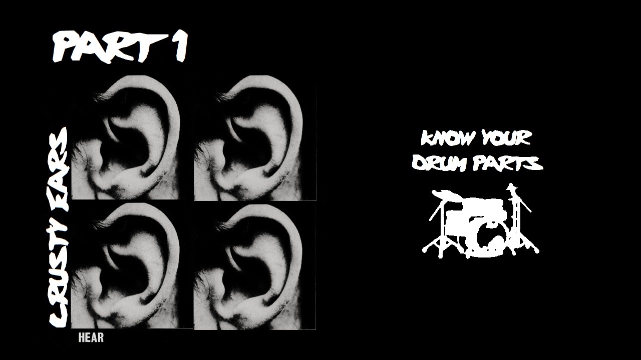 Must Know Crust Punk Drum Beats (...for Guitarists) | Crusty Ear Training #1