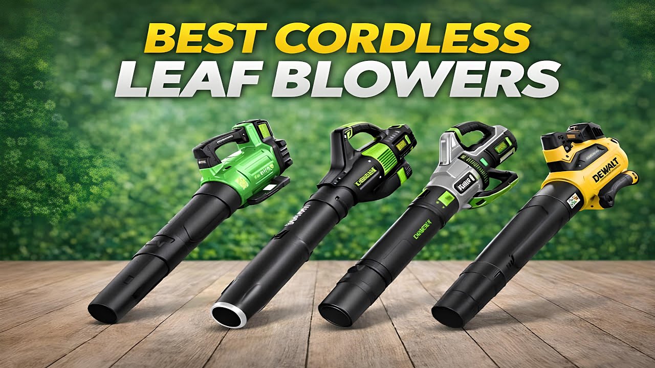 Best Cordless Leaf Blowers 2026 | Powerful, Quiet & Easy to Use