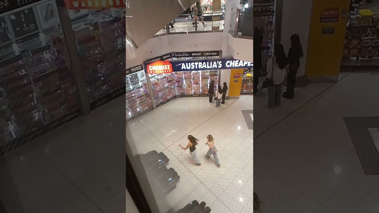 Really Busy and Nice Lifts at The Myer Centre