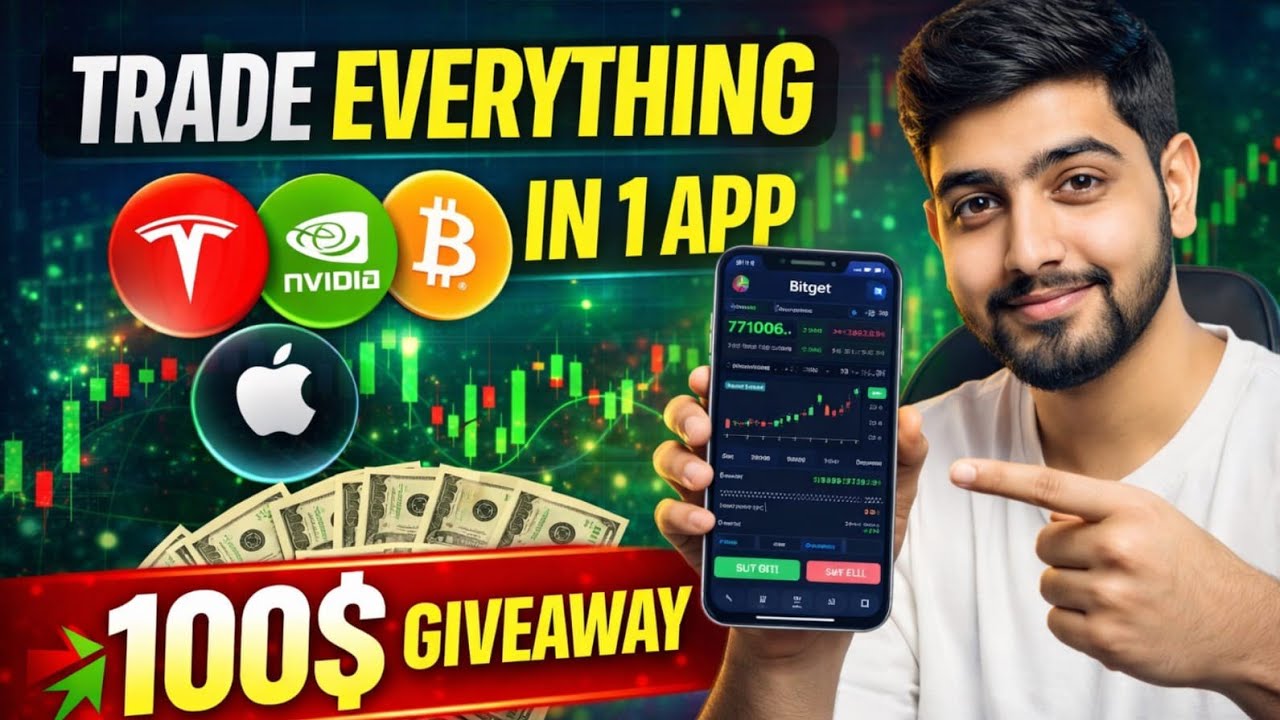  All-in-One Trading App? Full Bitget Tutorial (Forex + Crypto + Stocks ) | Aasim Majeed AMC