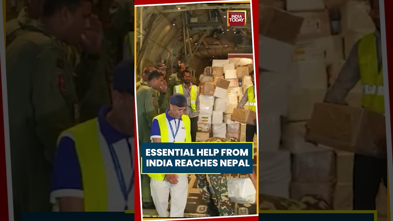 Nepal Flood News: Essential Indian Aid Reaches Nepal As Flood Relief Efforts Intensify #nepal