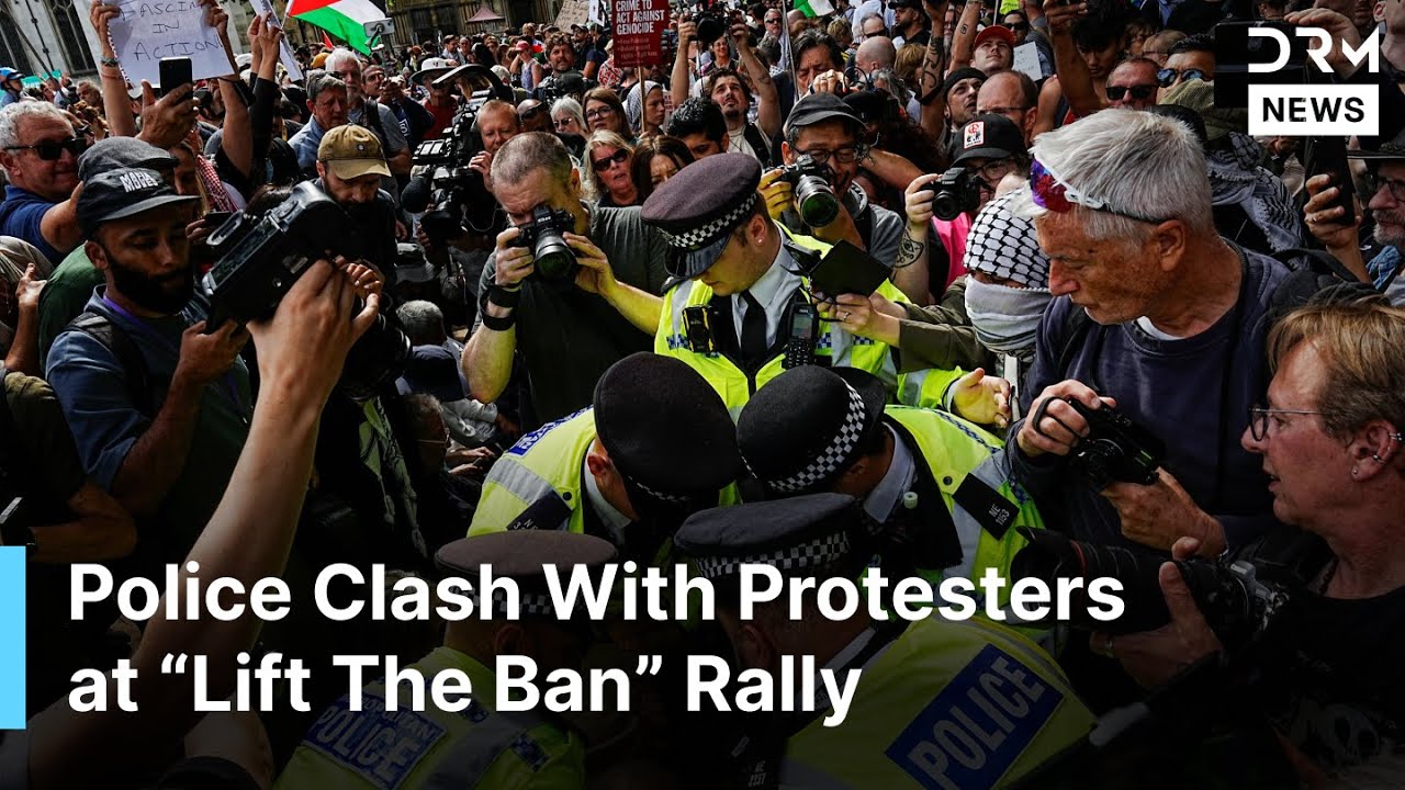 WATCH: London Police Arrest Dozens During Pro-Palestine Protest at  Parliament Square | AM1G