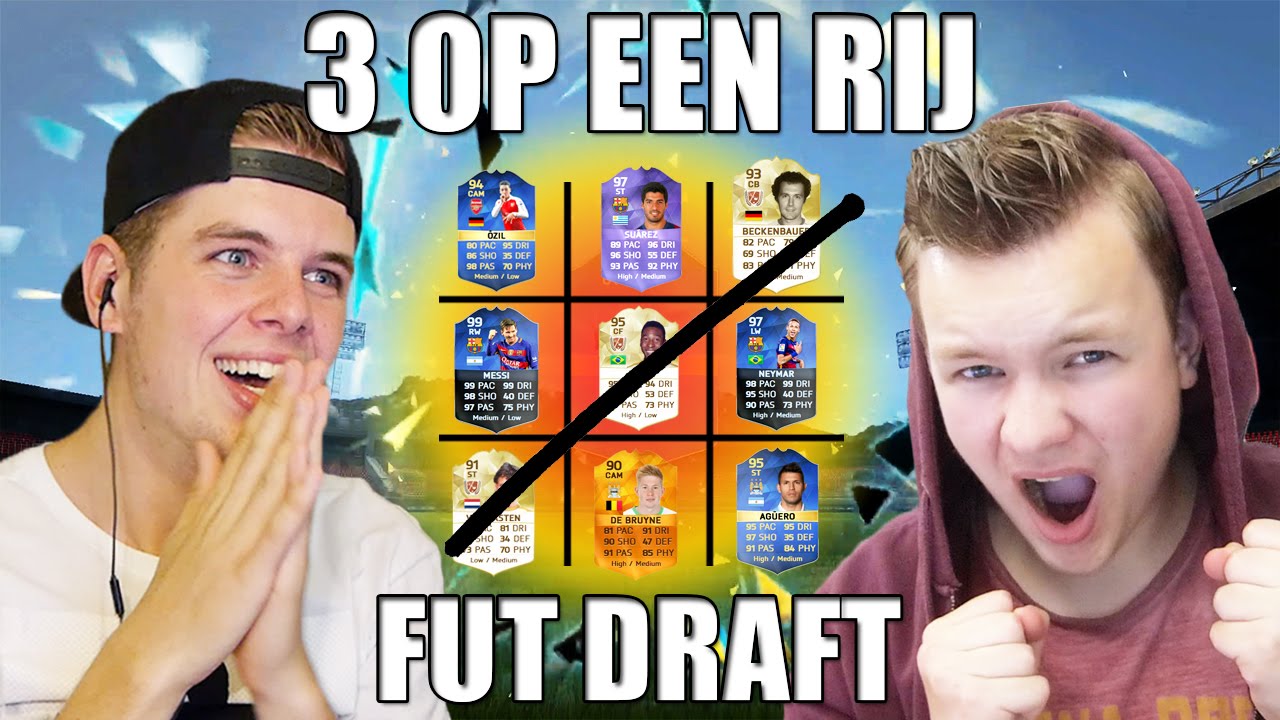 3 OP EEN RIJ FUT DRAFT VS DUTCHPOINTHD! FIFA 16 NEDERLANDS