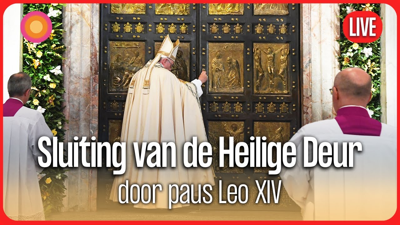 🔴LIVE: Sluiting Heilige Deur door paus Leo XIV | di 6 jan 2026 | KRO-NCRV