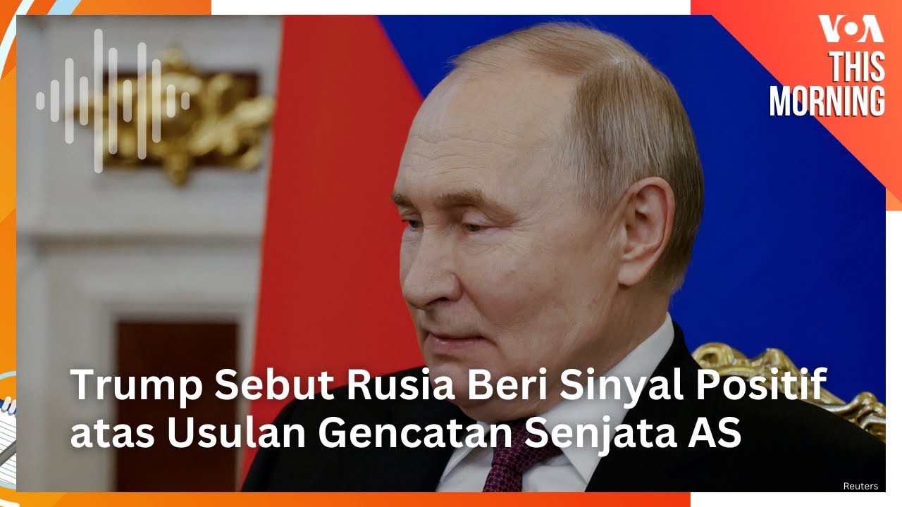 Trump Sebut Rusia Beri Sinyal Positif atas Usulan Gencatan Senjata Amerika