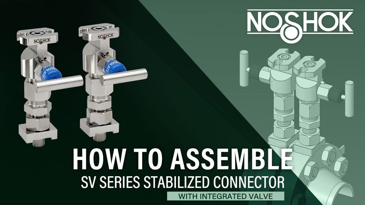 NOSHOK SV Series Stabilized Connectors Assembly Animation