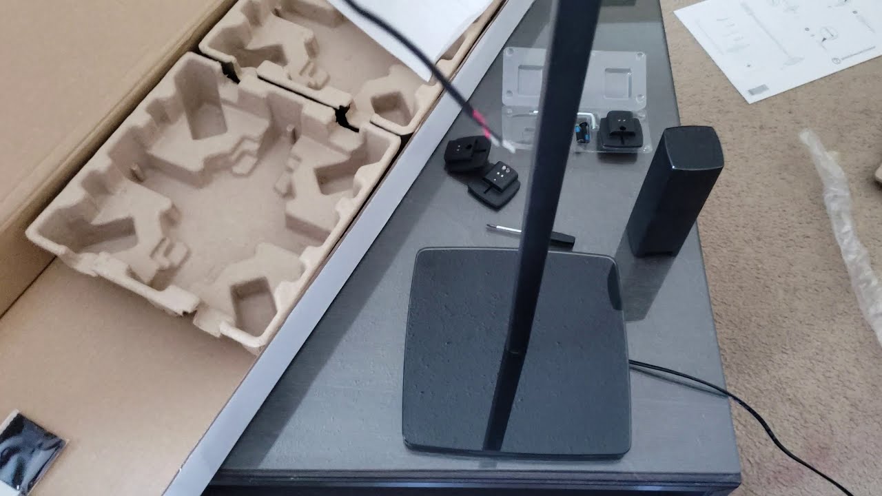 Bose Omnijewel Floor Stands Unboxing (part 2)