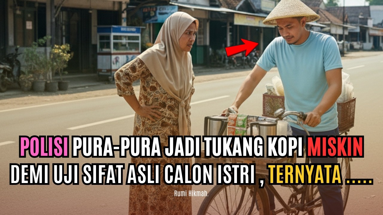 KOMANDAN MENYAMAR! Pangkat Kombes Jadi Tukang Kopi Demi Selidiki Gadis Desa, Tak Sangka Ketemu Jodoh