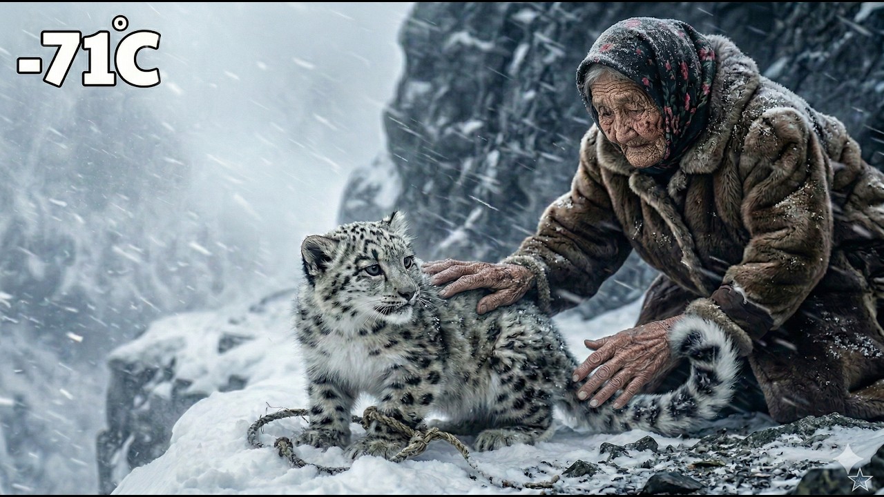 94-Year-Old Farmer Bravely Saves an Injured Wolf Cub on a Frozen Mountain During a Deadly Snowstorm