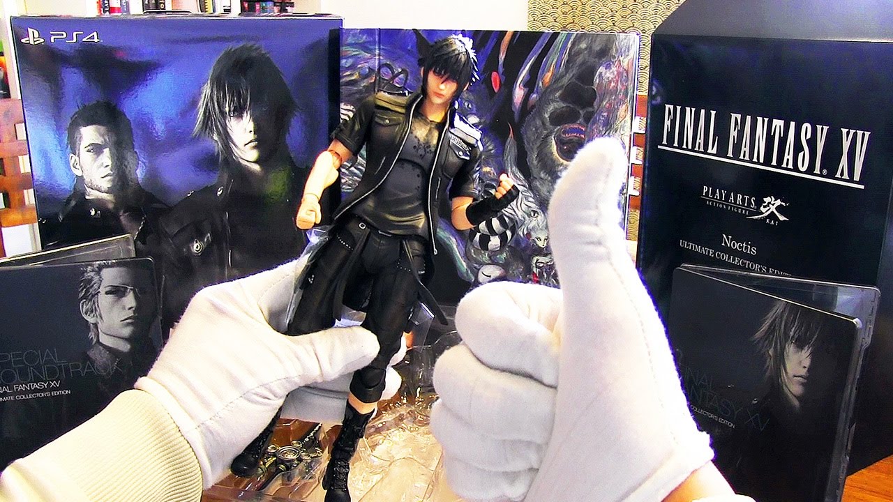 Final Fantasy XV : notre UNBOXING de l'Ultimate Collector's Edition
