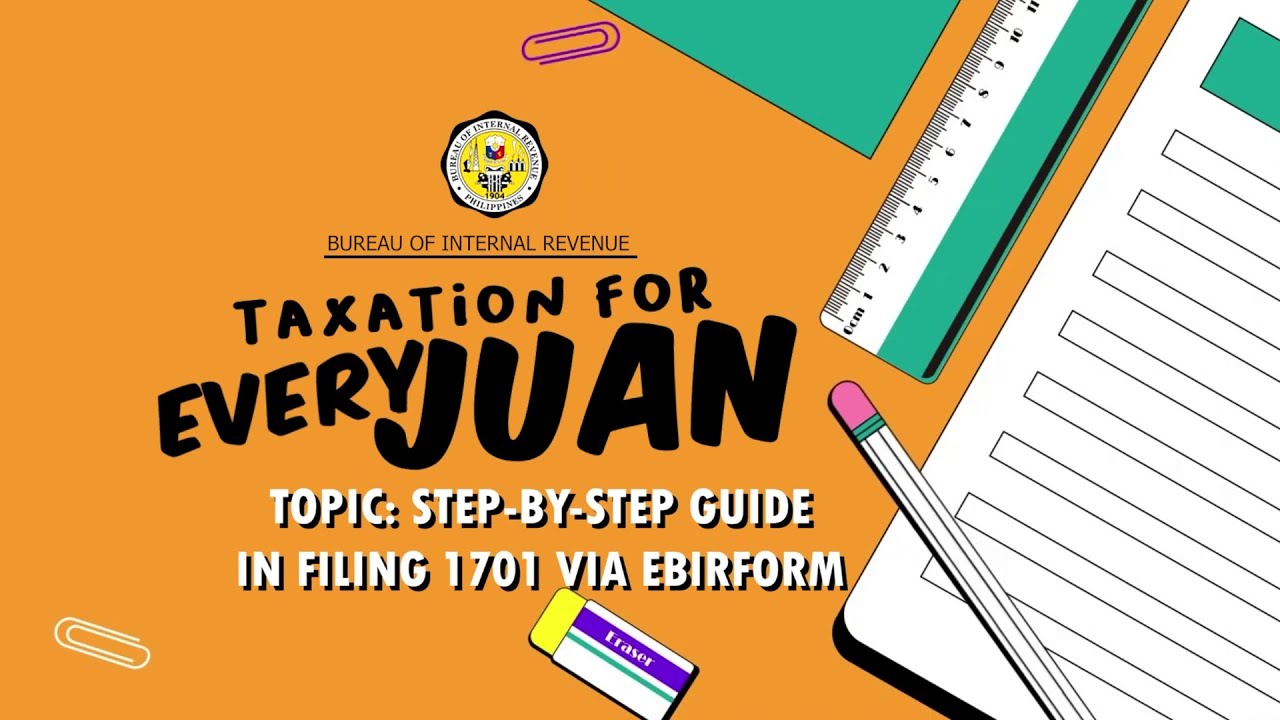 Step-by-step Guide in Filling 1701 using eBIR Forms
