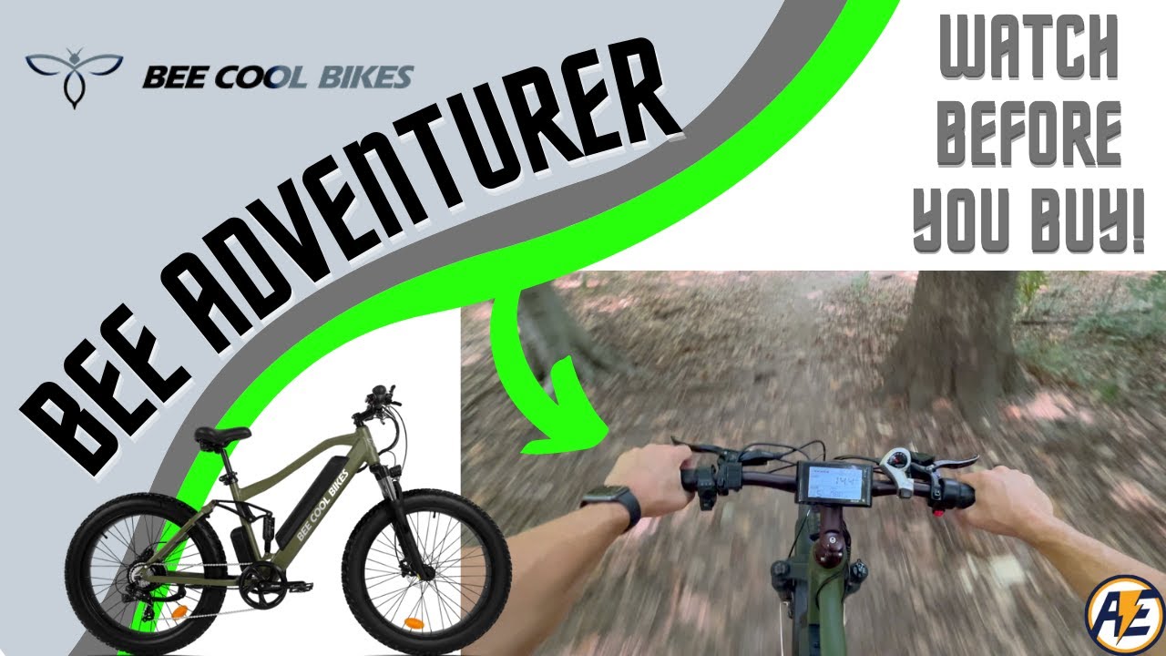 Двухподвесный внедорожный электровелосипед | Обзор Bee Cool Bikes | Adventurer