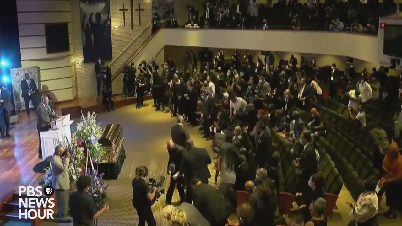 WATCH: Floyd family attorney Ben Crump speaks during George Floyd memorial