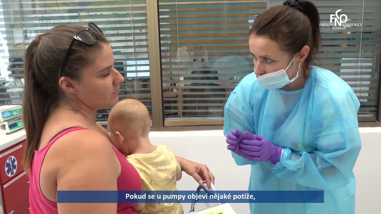 Dětem s leukémií ve FN Ostrava pomáhají nové přenosné pumpy