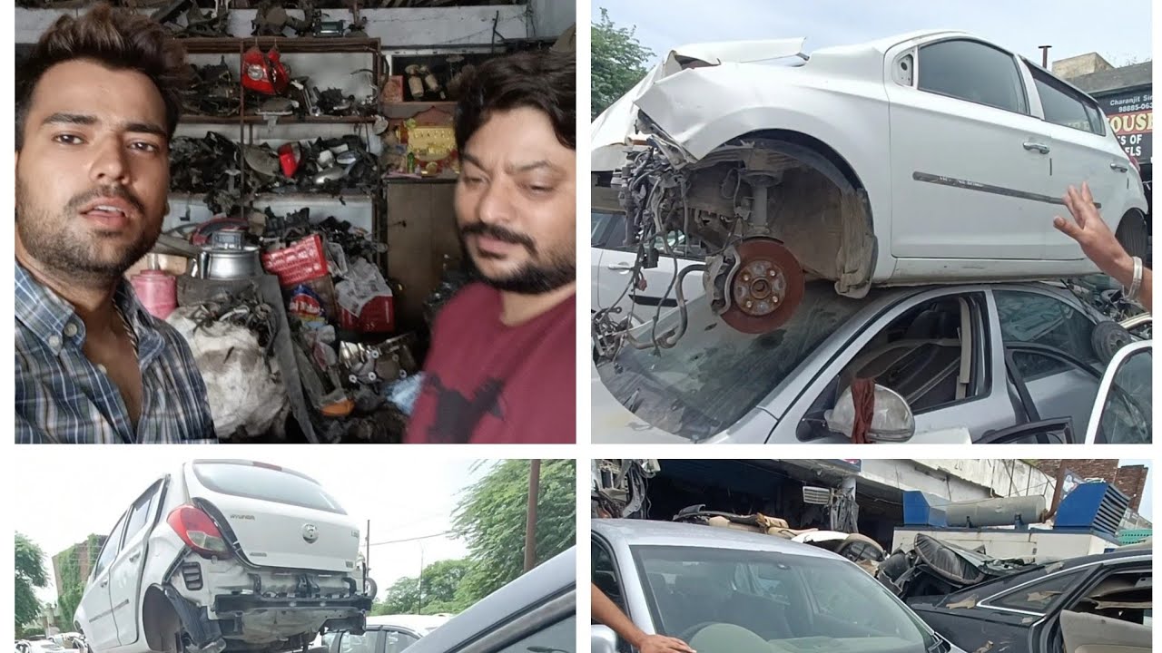 kabad market patiala car  spare part #shubhamsharmavlog