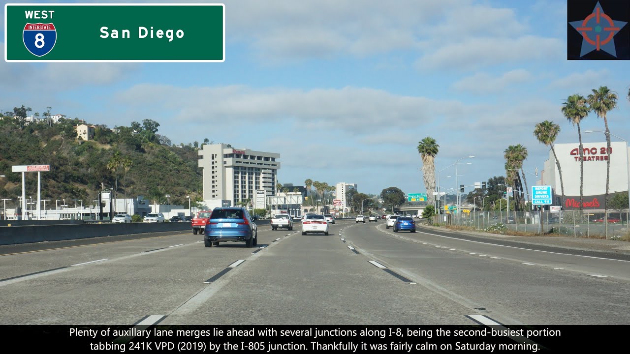 (S11 EP02) I-8 West & I-5 North, Northern San Diego