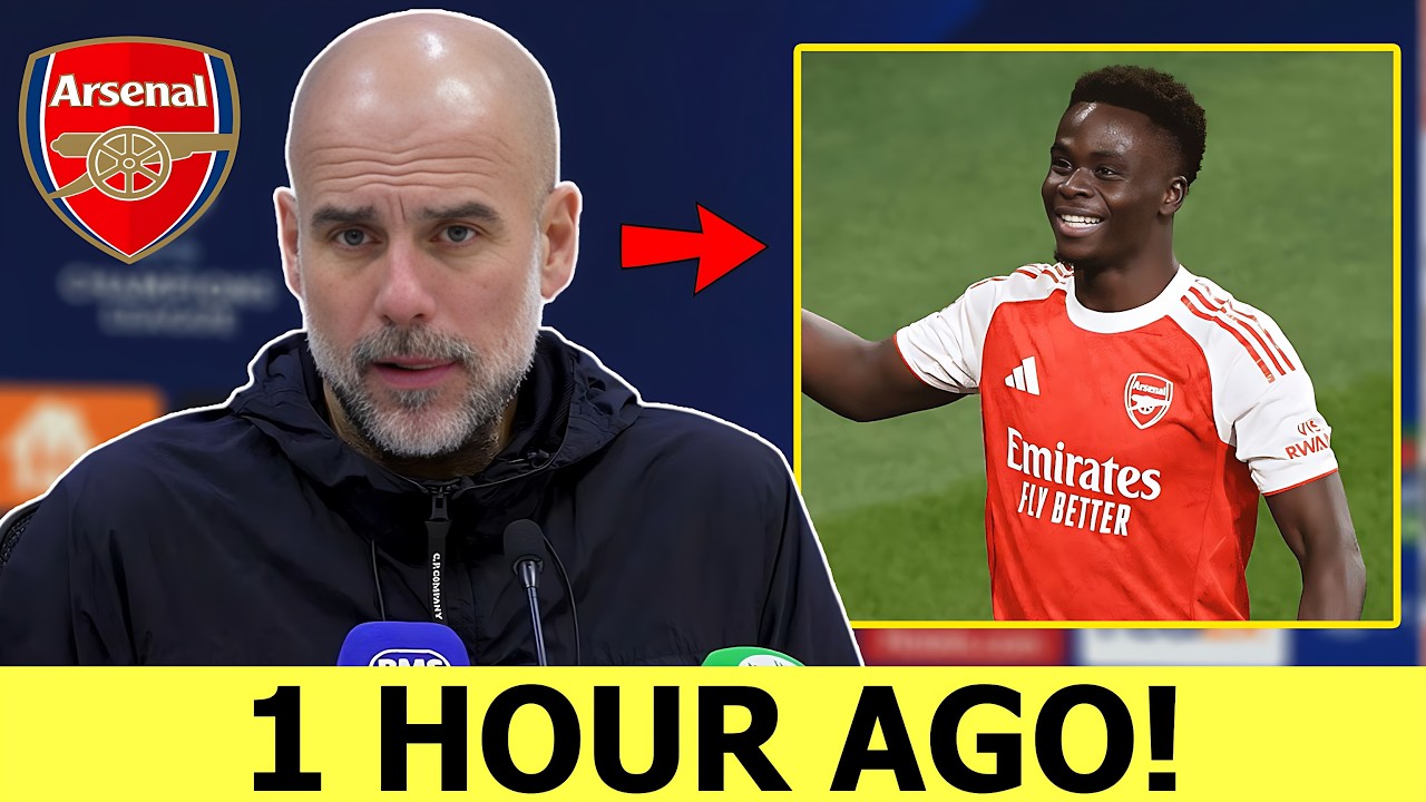 🚨PEP SHOCK STATEMENT ON SAKA AFTER ARSENAL 1-0 BRIGHTON | CITY IN PANIC NOW  | ARSENAL 7PTS CLEAR 🔥😱