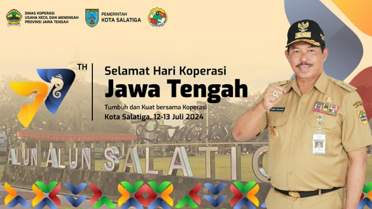 LIVE | PEMBUKAAN HARI KOPERASI KE-77 TINGKAT PROVINSI JAWA TENGAH