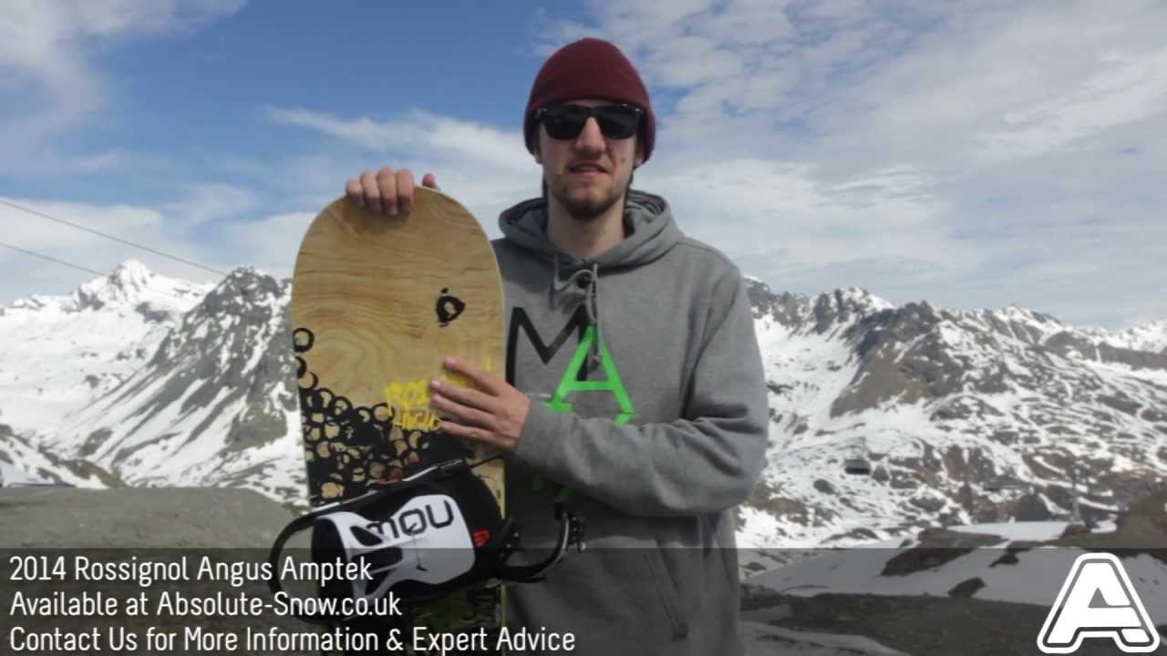2013 / 2014 | Rossignol Angus Amptek Snowboard | Video Review