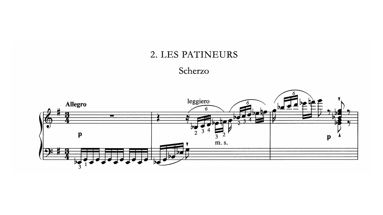 Liszt - Illustrations du Prophète : No. 2, Les patineurs. Scherzo [Leslie Howard]