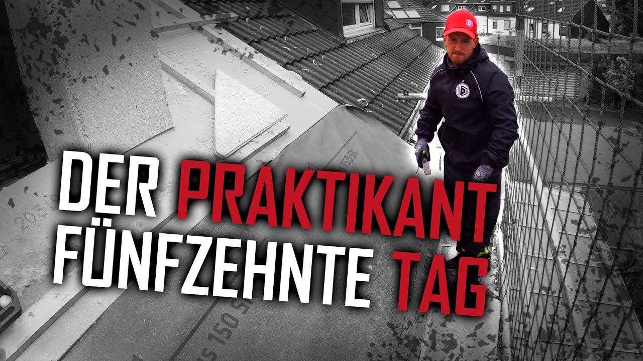 Dachdecker / Der Praktikant - Der fünfzehnte Tag 🐣 DER FRÜHE VOGEL