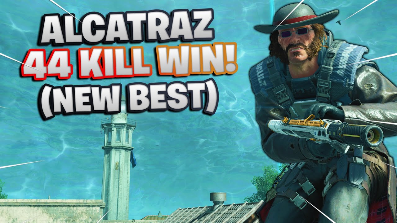 44 KILL ALCATRAZ WIN | CoD Blackout