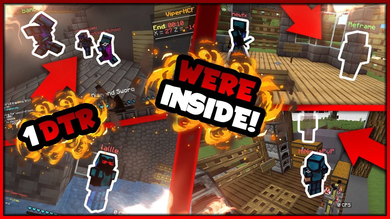 Viper HCF - INVIS RAIDING HACKERS (RAIDABLE)!! + CATCHING THEM TRYING TO INVIS RAID!! [5]