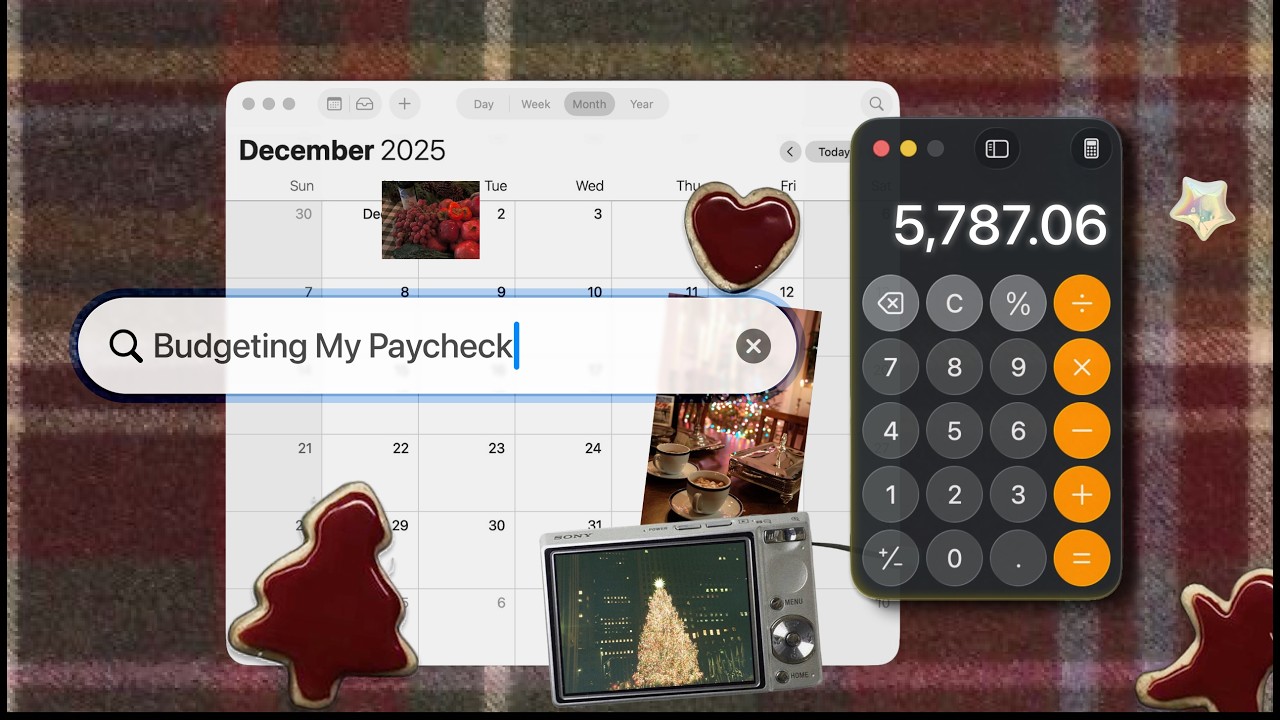$5,787 PAYDAY ROUTINE 💭 My December Money Approach