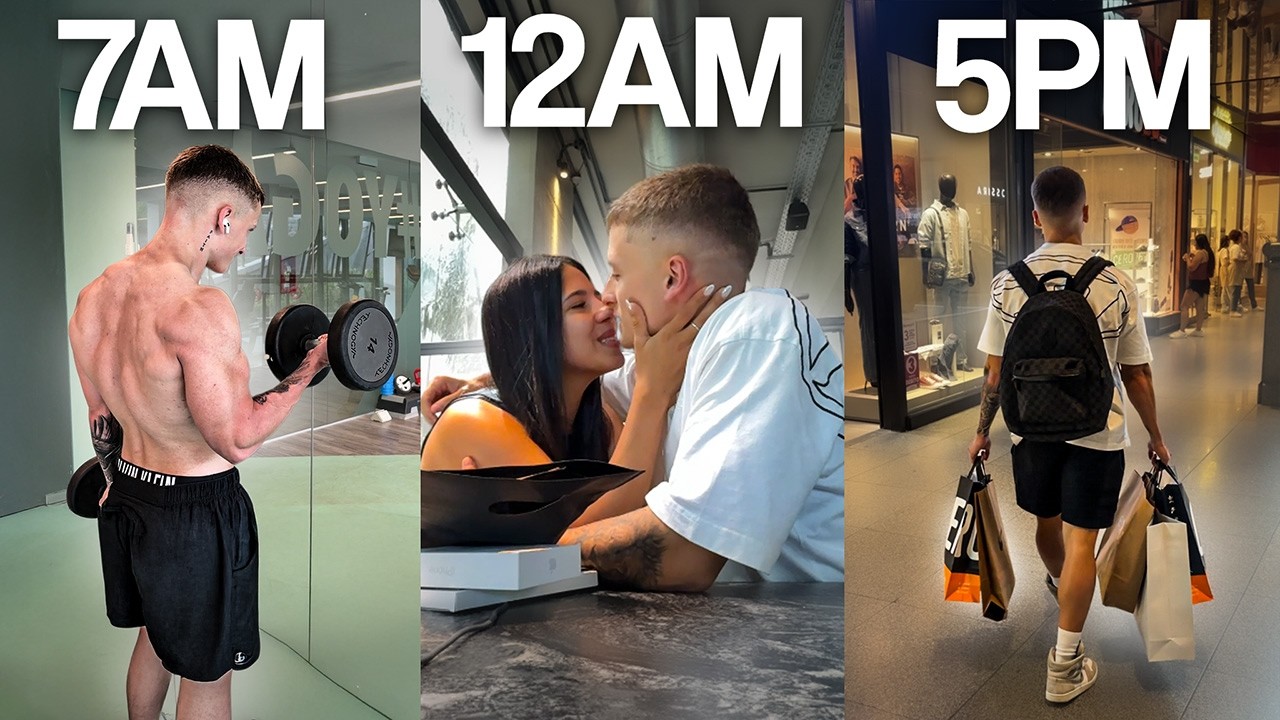24h en la vida de un emprendedor de 20 añitos (Regalo San Valentin, Gym, Shopping...)
