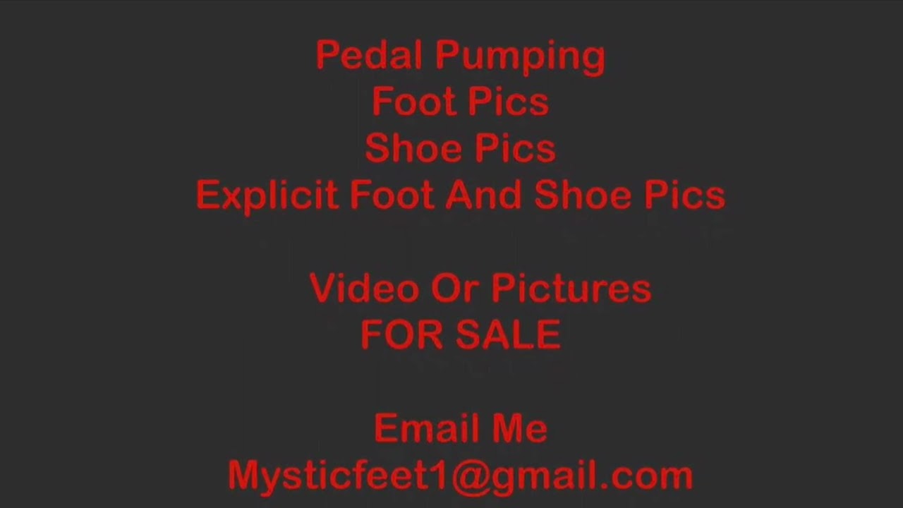 Pedal pumping and foot fetish store