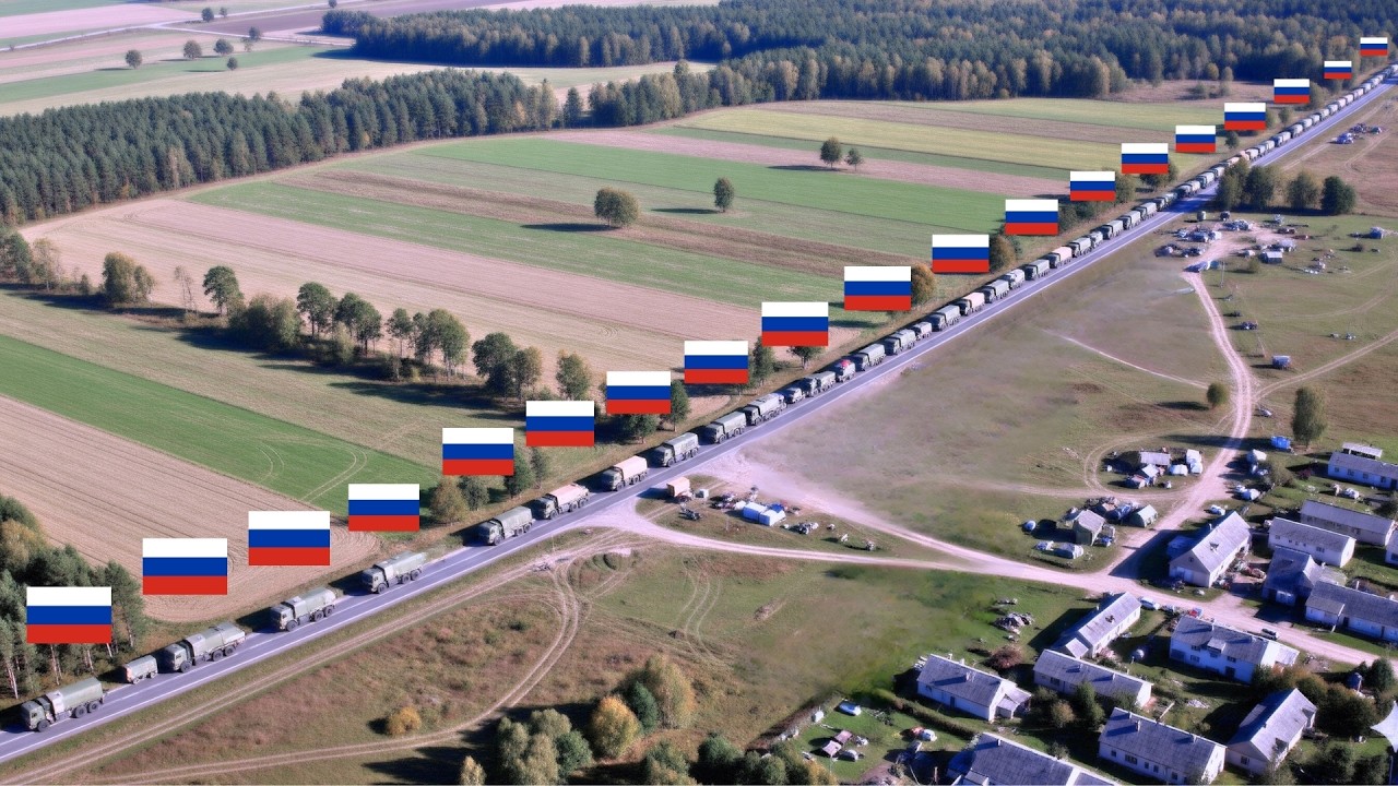 F-16 Spots Massive Russian Brigade-Then This Happens!
