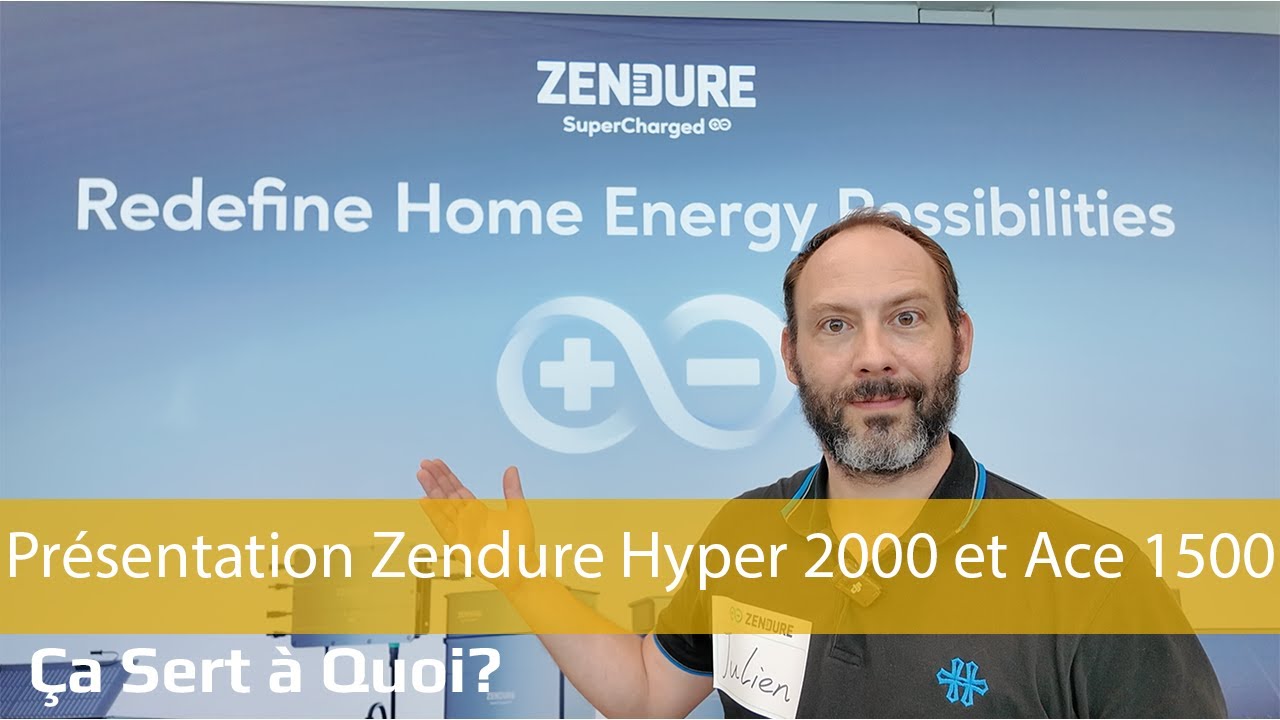Présentation des nouveaux produits Zendure : Hyper 2000 et Ace 1500