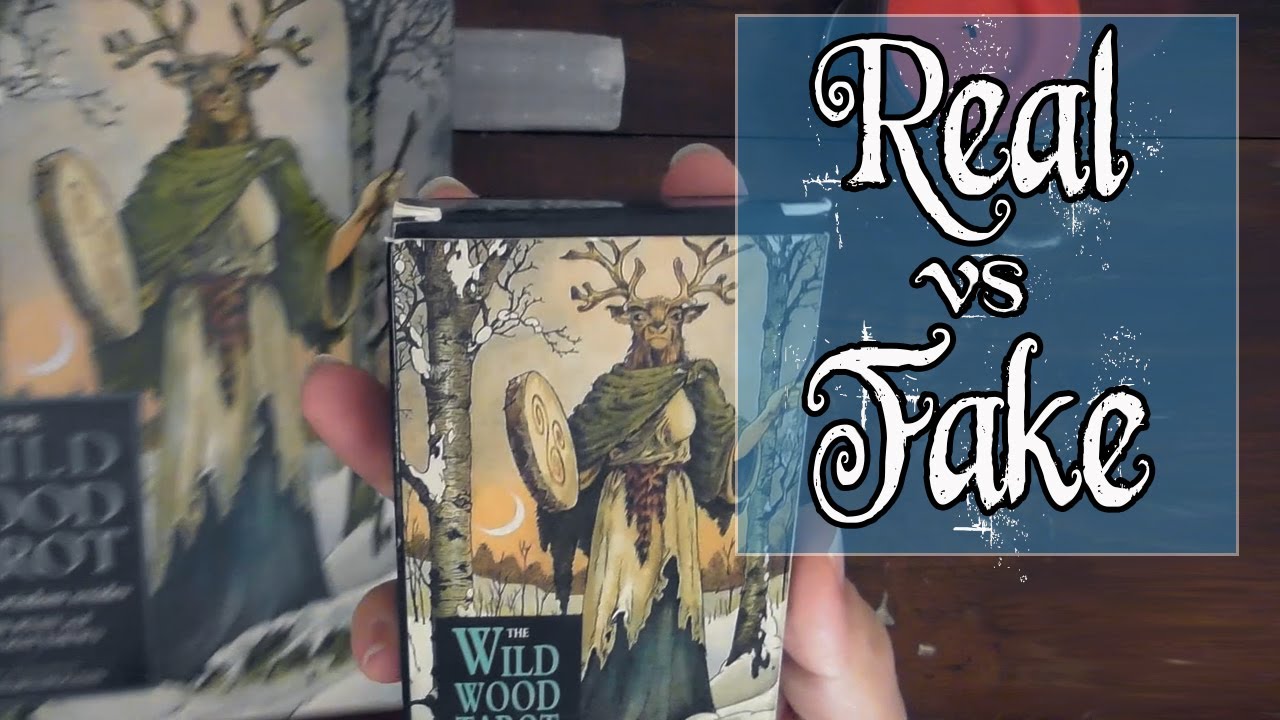 The WildWood Tarot Real vs Fake