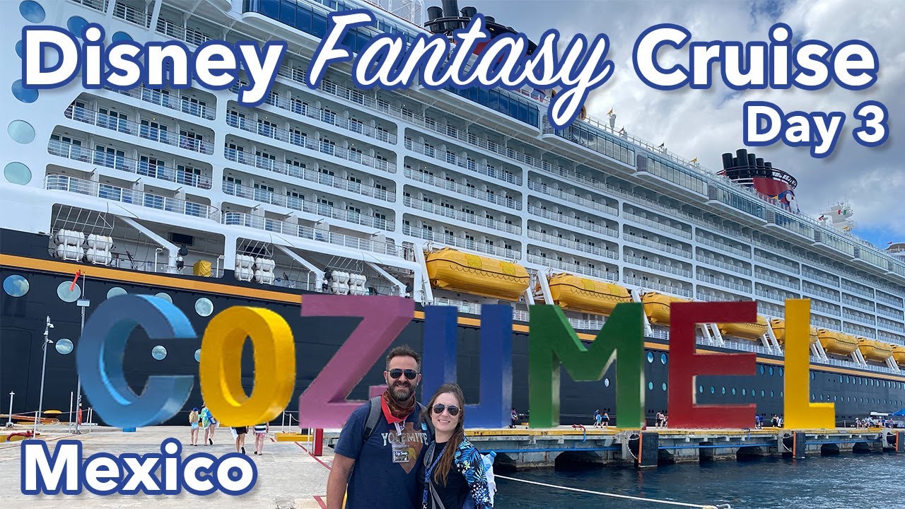 Приключения в Косумеле! 7-дневный круиз Disney Fantasy по западным Карибам. Видеоблог 4 | Disney ...