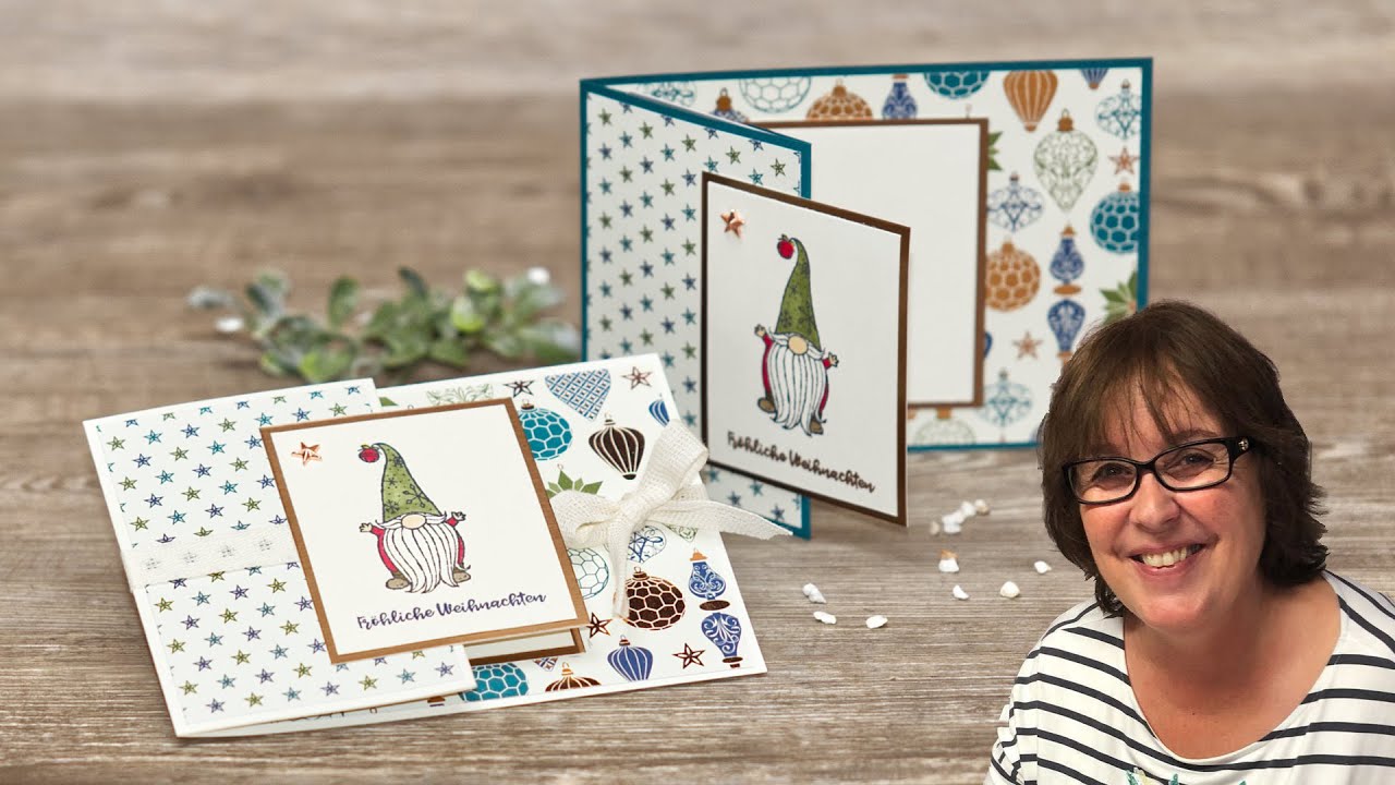 Gutscheinverpackung / Gutscheinkarte „Wichtelweihnacht“・Stampin’ Up!