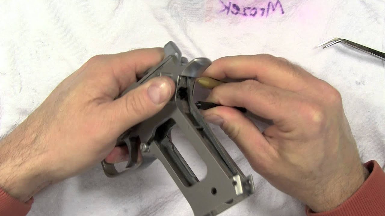 GUNSMITHING THE S&W 3RD GENERATION PISTOL VIDEO 4 OF 4