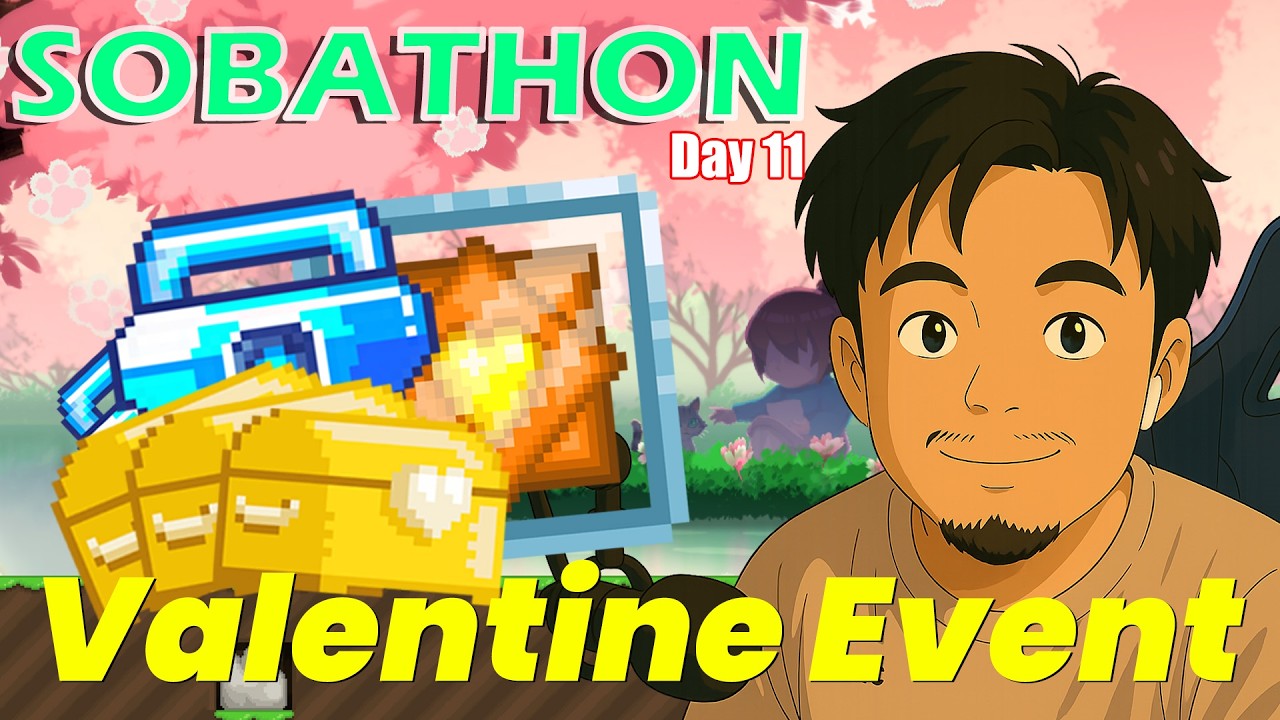 Hari terakhir valentine lanjut lunar langsung SOBATHON Day 11 | Promo Code  
