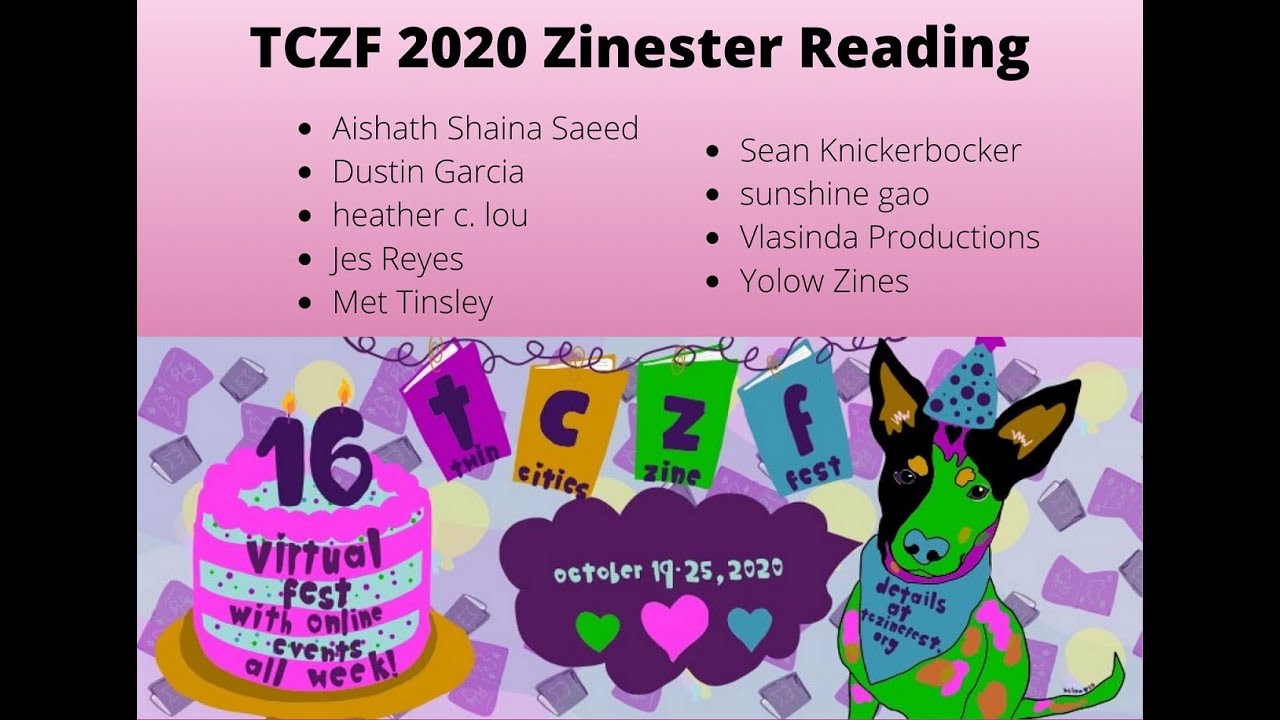 TCZF 2020: Zinester Reading