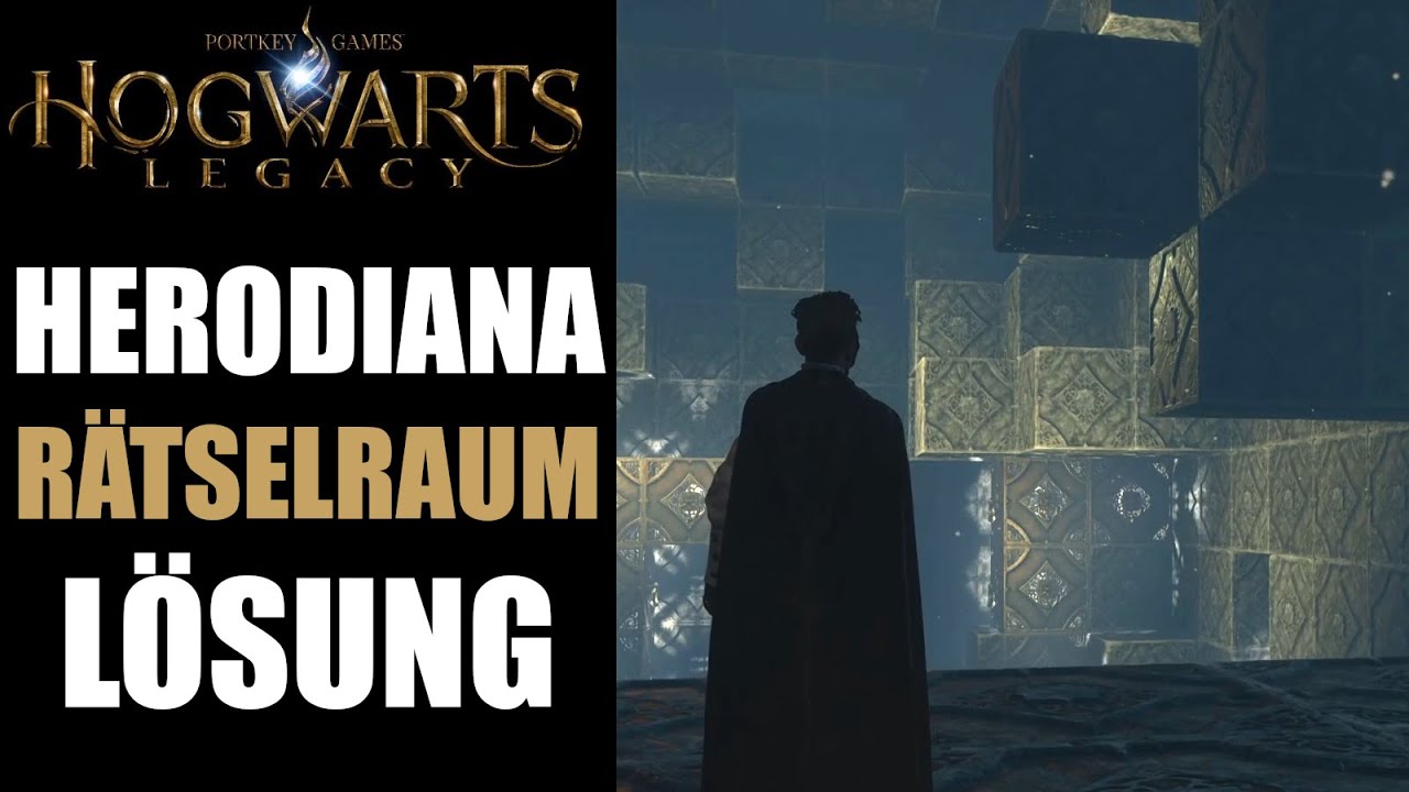 Hogwarts Legacy Halle von Herodiana Rätsel Lösung Depulso Rätselraum 1 und 2 lösen