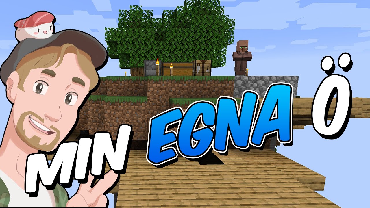 Min HELT EGNA ö! - Del 1 - Skyblock på Cubecraft på svenska
