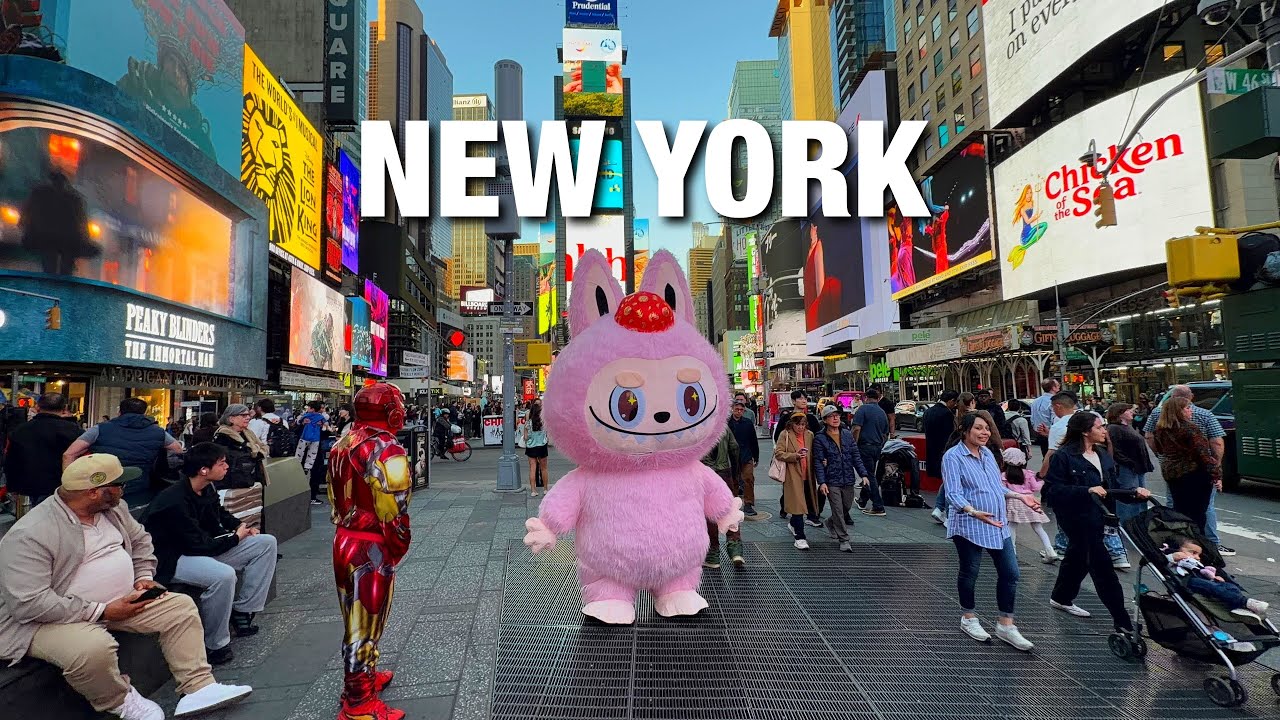 New York City LIVE Manhattan on Tuesday Beautiful Weather 70F (March 10, 2026)
