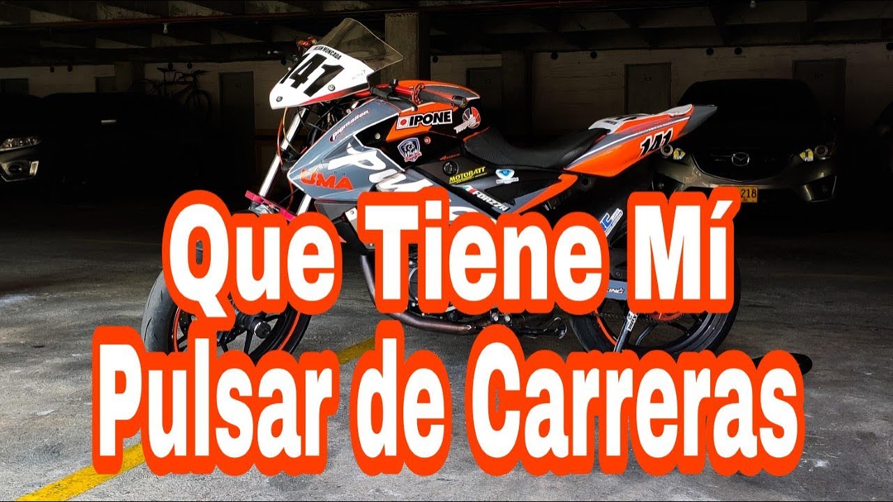 PULSAR MODIFICADA PARA CARRERAS