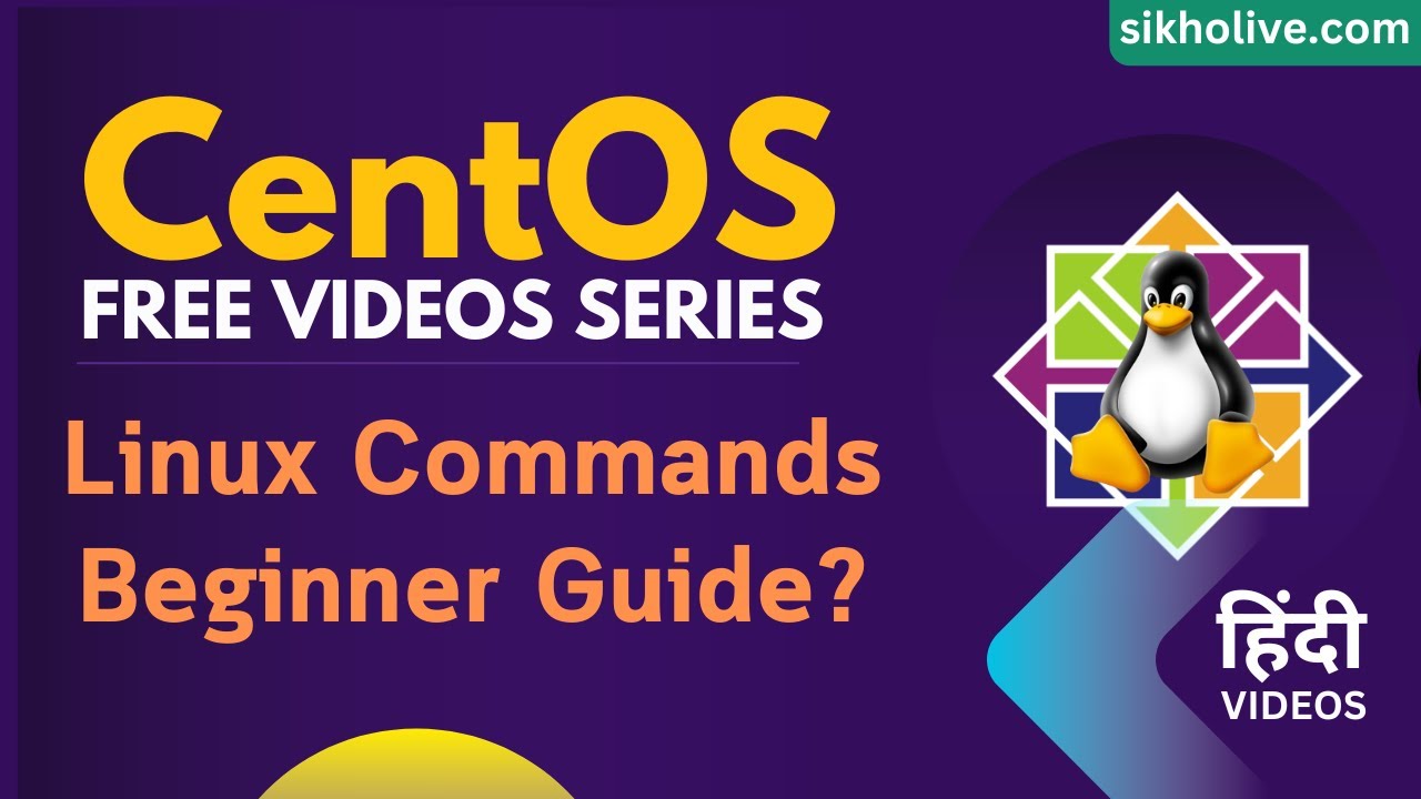 CentOS Linux Free Course //Linux Commands for beginners \\Hindi