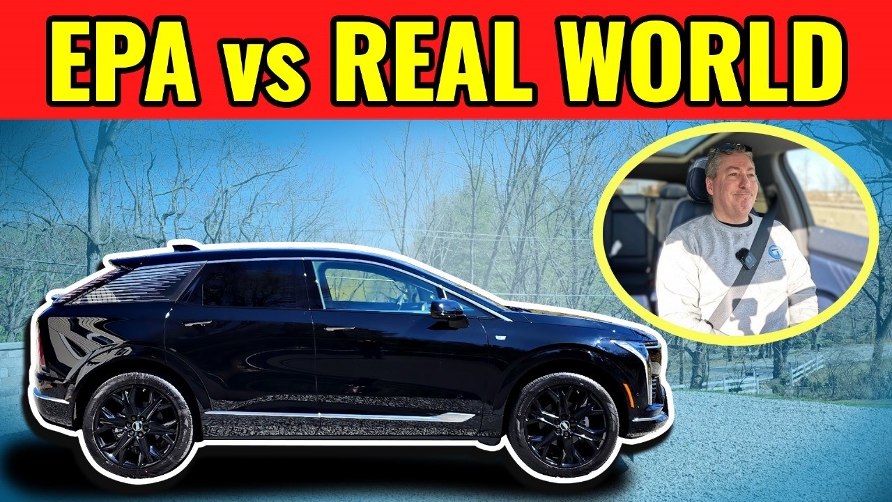 2025 Cadillac Optiq 70 MPH Highway Range Test
