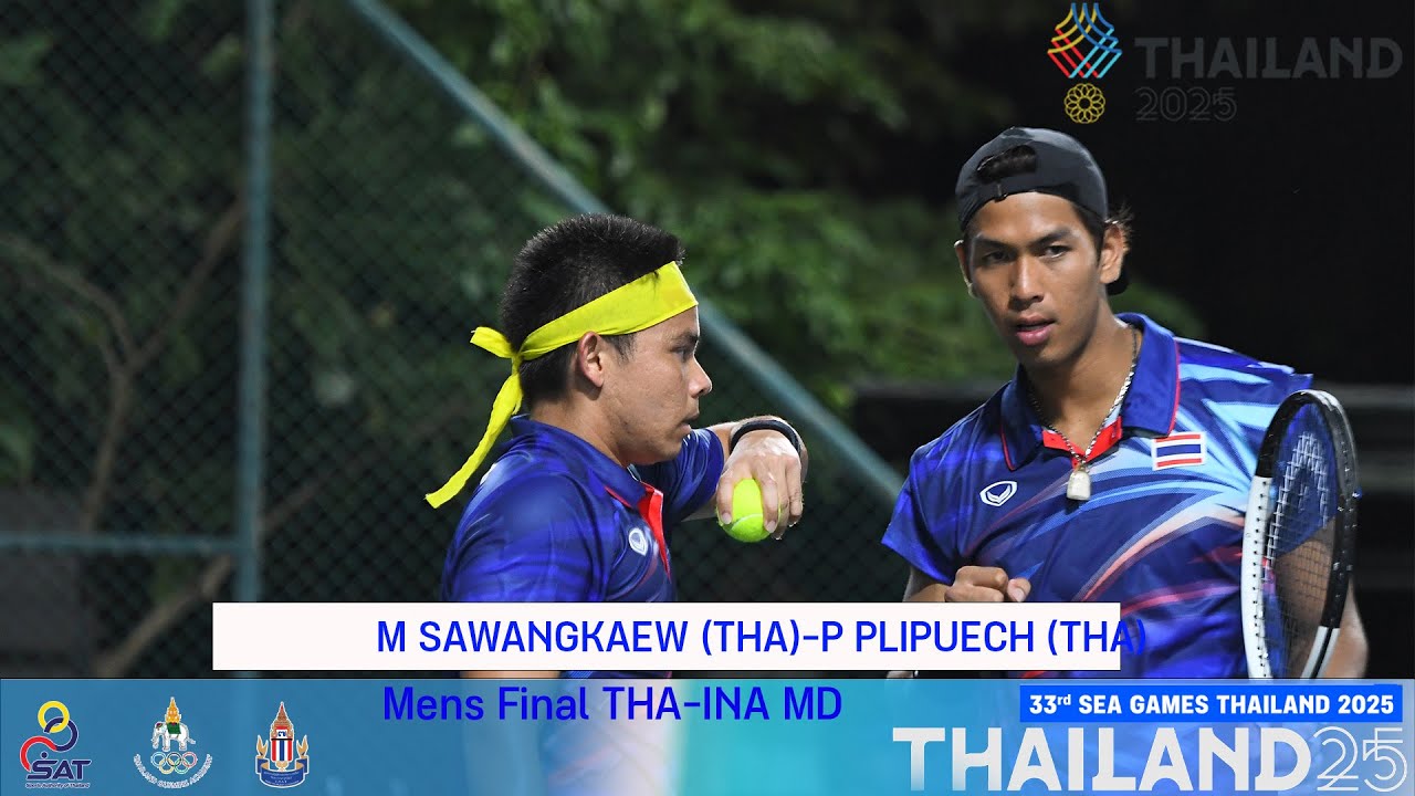 SEA GAMES 2025 Mens Final THA INA MD - Kasidit SAMREJ THA  Pruchya ISARO THA