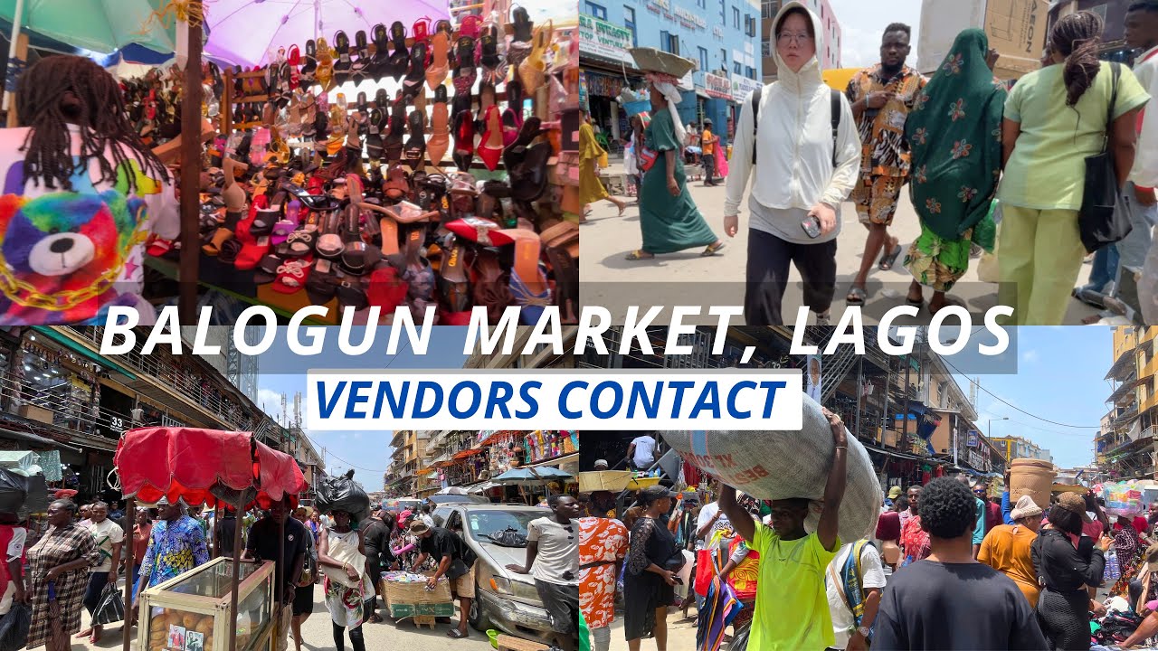 Inside Lagos&rsquo; CRAZIEST Market | Balogun Market Tour + Trusted Vendors Plug